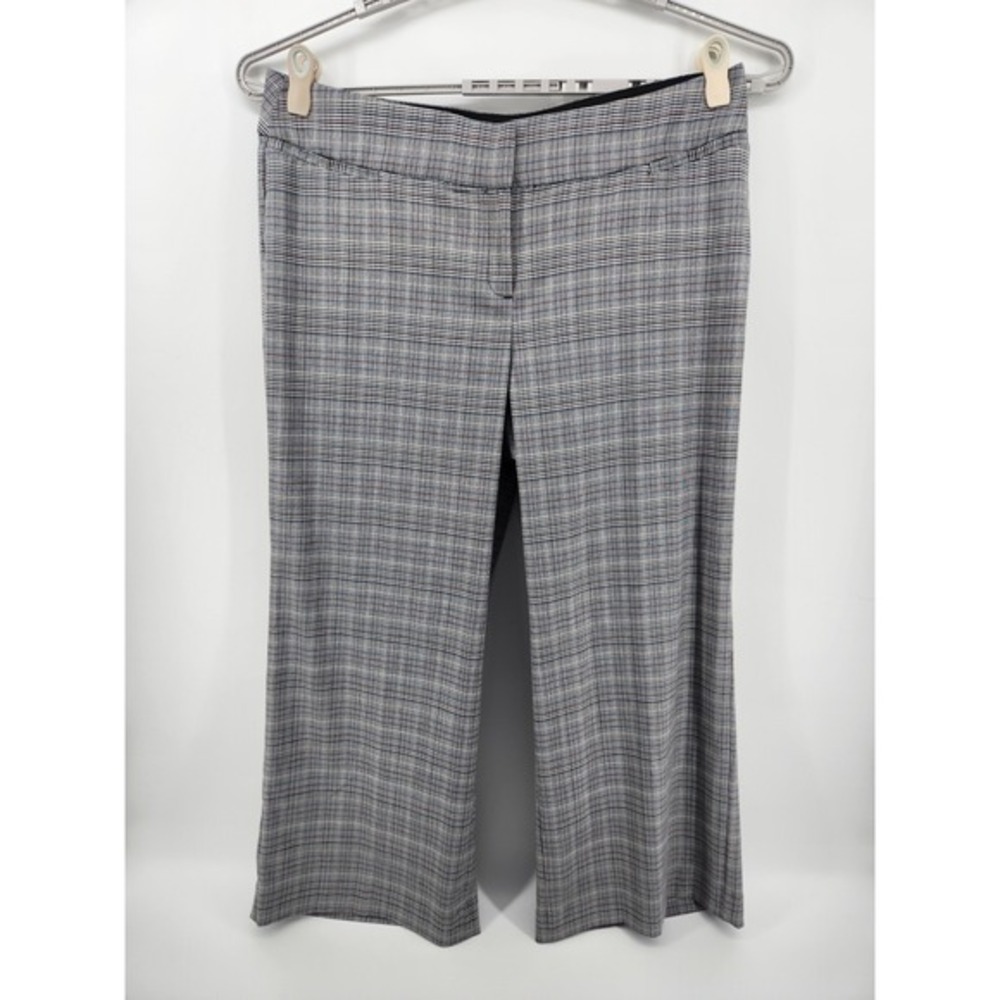 Lane Bryant The Allie Plaid Career Wide Leg Dress Pants Size 22 Business‎ Casual